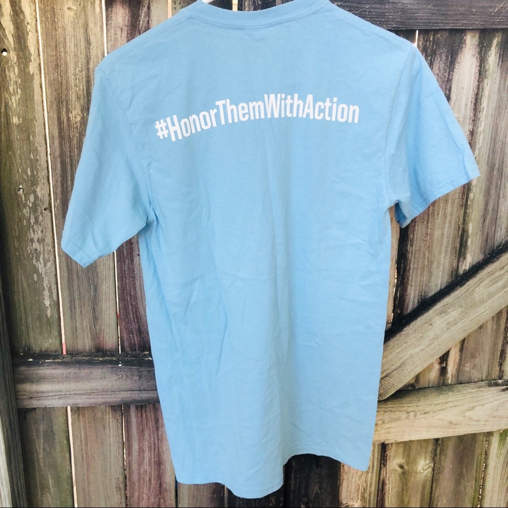 🦋 3/$15 Pride sky blue graphic tee - Picture 6 of 7